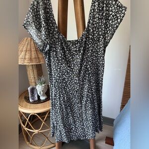 Floral Button-Down Dress